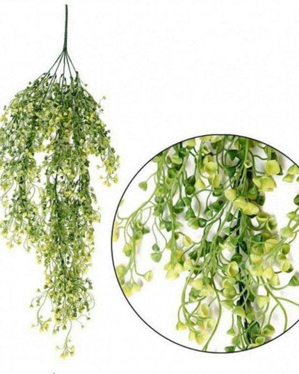 Lifelike Hanging Floral Arrangement for Home and Garden Decor