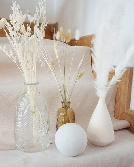 Luxurious 104-Piece Dried Pampas Grass Floral Arrangement for Chic Home and Event Decoration