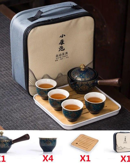 Artisan Stone Mill Tea Set: Elevate Your Chinese Tea Experience