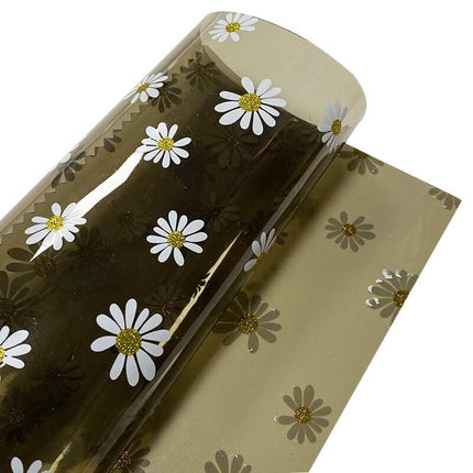 Floral Elegance PVC Craft Film for Creative Home Decor and DIY Projects