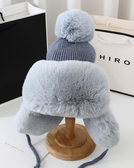 Elegant Winter Earflap Beanies for Women