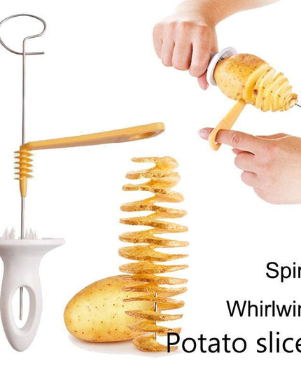 Veggie Twister Pro: Ultimate Spiral Slicer Set for Artistic Culinary Delights