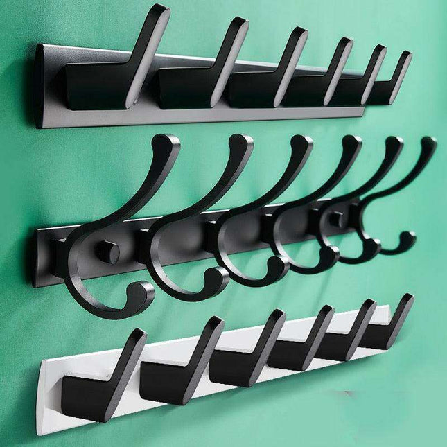 Space-Saving Aluminum Hook Organizer: Efficient and Stylish Storage for Any Room