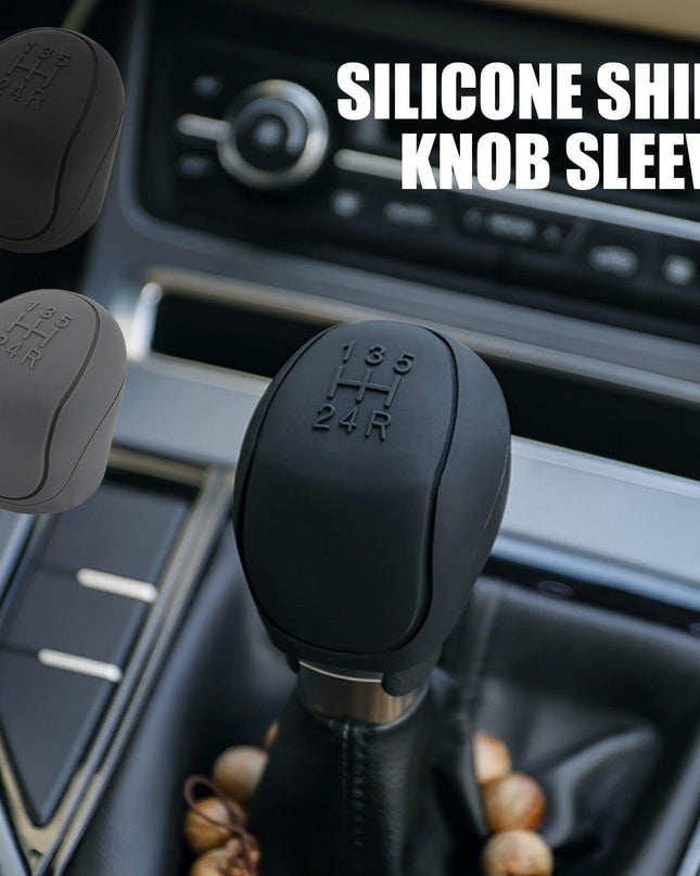 Elevate Your Driving Style with Premium Silicone Gear Shift Knob Cover for Ultimate Comfort
