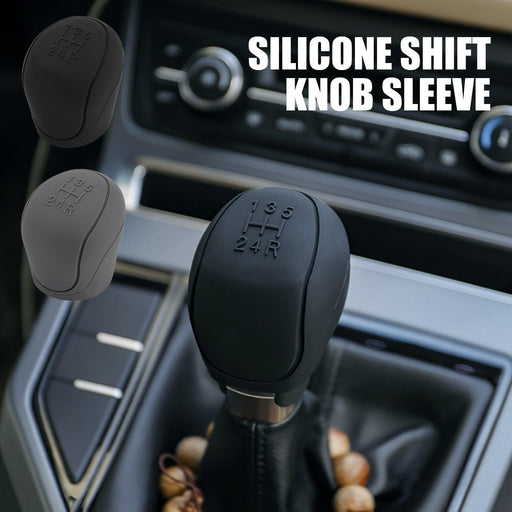 Enhance Your Vehicle's Interior with Silicone Gear Shift Knob Cover for Stylish Upgrade