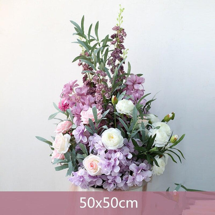 Luxury Rose Hydrangea Orchid Artificial Flower Ball
