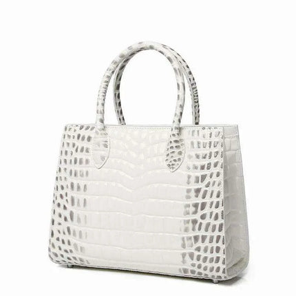 Exquisite Crocodile Leather Tote - A Statement of Sophistication