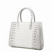 Exquisite Crocodile Leather Tote Bag - Elegance Defined