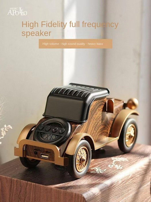 Retro A9 Bluetooth Speaker - Portable Wireless Subwoofer Radio Volume, Creative Gift for Home - High-quality Small Sound