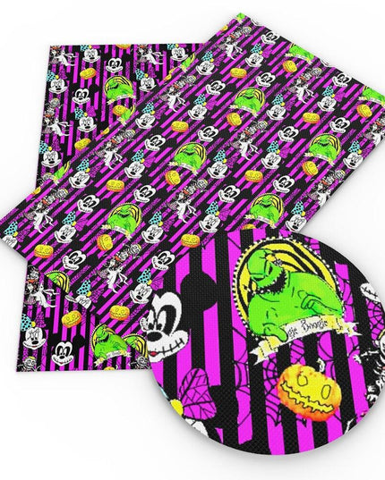 Magical Mickey Mouse Halloween Crafting Leatherette Kit - Create Whimsical DIY Wonders