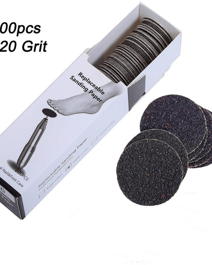 Customizable Luxury Foot Care Pedicure Kit with Interchangeable Grit Options