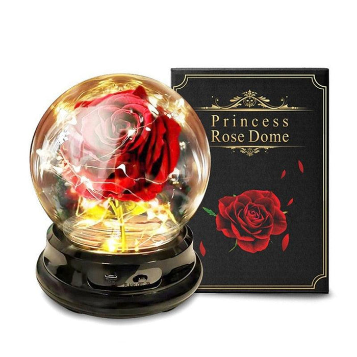 Radiant Velvet Rose Lantern - A Cherished Celebration of Love and Grace