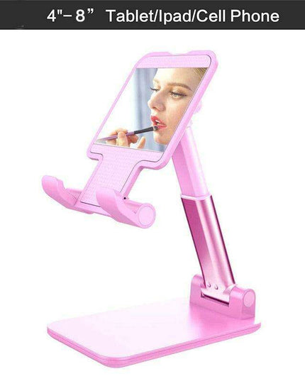 Premium Adjustable Aluminum Phone Stand for Ultimate Viewing Experience