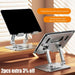 360° Rotating Tablet Stand: Ergonomic Heat Dissipation Stand for Tablets and Phones
