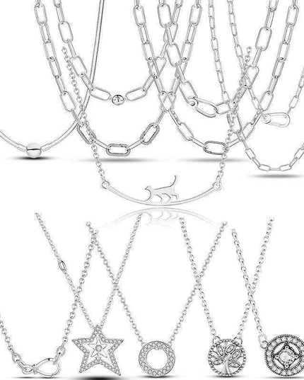 925 Sterling Silver Chic O Charm Pendant - A Perfect Stylish Gift for Her