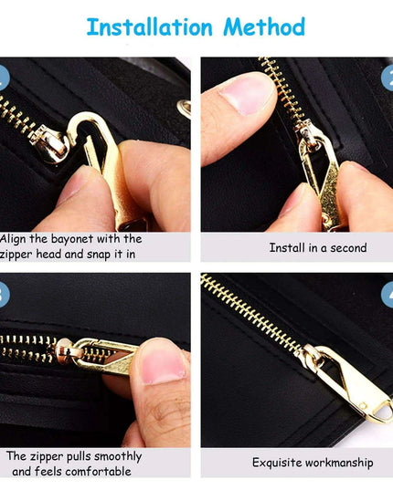 Sustainable Zipper Repair Kit - 5-Piece Eco-Friendly Pull Tab Set