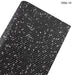 Sparkling Diamond Grain Faux Leather Crafting Sheet - Large Size, Shimmering Texture, 0.8MM Thickness