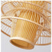Artisan Bamboo Chandelier: Exquisite Handcrafted Lighting for Home and Garden