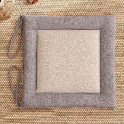 Premium Japanese Linen Comfort Cushion - Elevate Your Seating Experience
