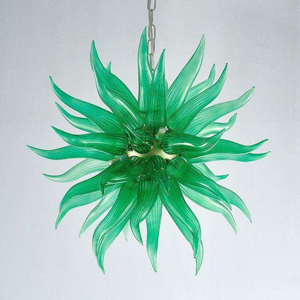 Sunflower Green LED Pendant Light: A Striking Centerpiece for Contemporary Spaces