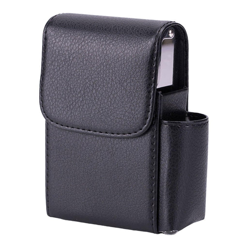 Stylish Tobacco Wallet with Built-in Lighter Holder - Premium Cigarette Case