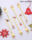 gold Mix Fork-6pcs
