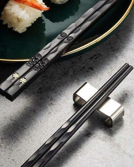 Colorful Premium Non-Slip Chopsticks Set: 5 Pairs for an Authentic Japanese Dining Experience