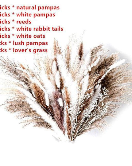 Nordic Chic Pampas Dried Flower Bouquet: Timeless Home Decor for Any Celebration