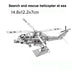 3D Fighter Jets Metal Puzzle Model Kit - Stainless Steel Assembly Toy for Teens and Adults