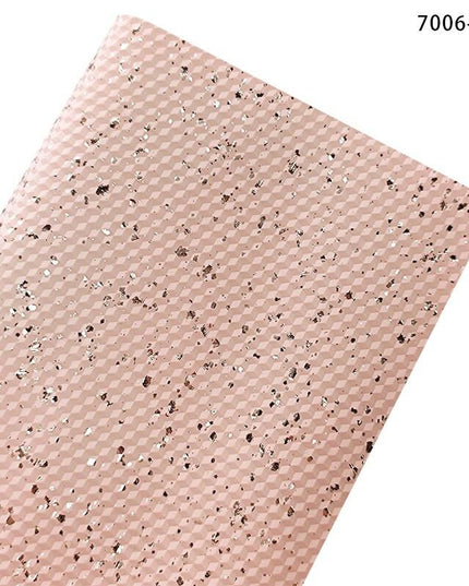 Luxe Diamond Pattern Extra-Large Faux Leather Craft Sheet - 0.8MM Thickness