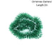 Festive Sparkle Christmas Garland - Premium PVC Holiday Decor