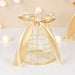 Elegant Gold Birdcage Candy Favor Boxes - Versatile Event Decor Accents