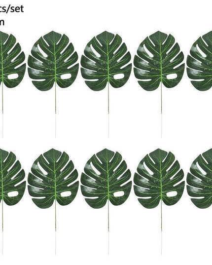 Luxurious Tropical Oasis: Premium Faux Palm Leaves for Upscale Home Decor