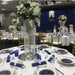 Elegant Crystal Wedding Centrepiece | Acrylic Event Pathway Decoration | 110cm Height