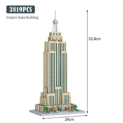 World Landmarks Exploration Building Blocks Set - 5594PCS Creative Educational Toy for Kids