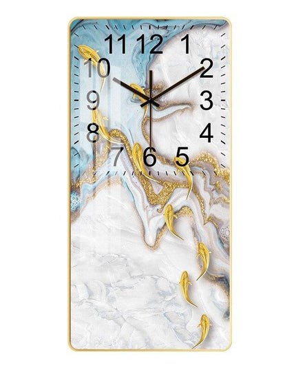Sophisticated Silent Quartz Wall Clock - Elevate Your Space