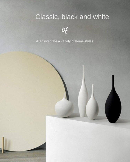 Tranquil Scandinavian Ceramic Zen Vase - Elevate Your Space with Minimalist Elegance