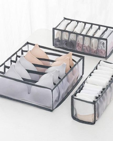 Nylon Closet Organization System with Enhanced Storage and Ventilation