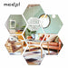 Elevate Your Home Decor with Stylish Geometric Acrylic Mirror Wall Stickers