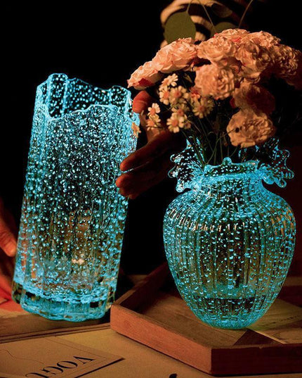 Luminous Solar Glass Vase: A Touch of Enchantment for Your Home Decor