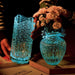 Enchanting Solar-Illuminated Glass Vase Collection for Elegant Home Decor