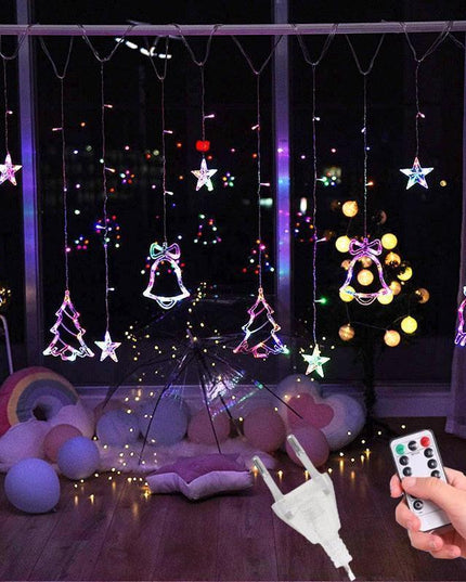 Celestial Dream LED Moon and Star String Lights for Whimsical Decor