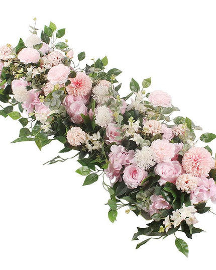 Silk Rose Charm: Exquisite Handmade Floral Wall Decor Set for Timeless Beauty