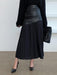 Elegant Pleated High Waist Midi Skirt for Spring 2022 - Stylish and Flattering Design