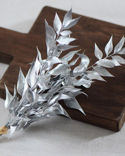 Eternal Charm Metallic Dried Leaf Collection | Assorted Elegance - 50g