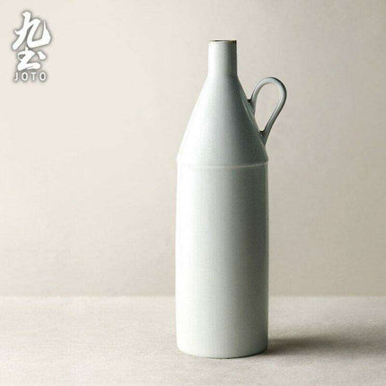 Handcrafted Modern Japanese Ceramic Vase - Unique Home Decor Accent