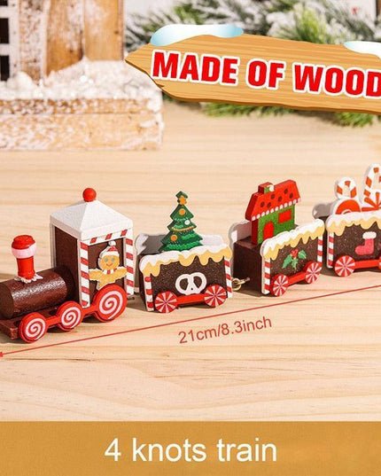 Charming Holiday Train Ornament - Joyous Decor for Christmas Celebrations