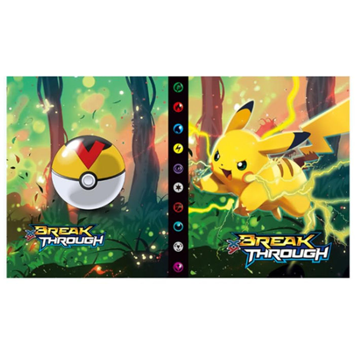 Pokemon Card Collection Booklet - Store 240 Cards - Perfect Gift for Kids