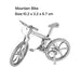 3D Metal Racing Vehicle Model Kit for Creative Teens and Adults
