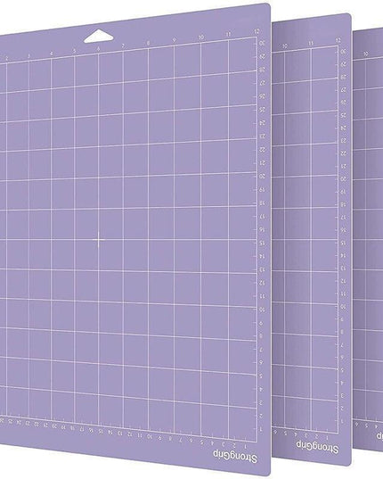 Colorful Engraving Base Plate Kit with Adhesive Cutting Mats - Ultimate Crafting Tool